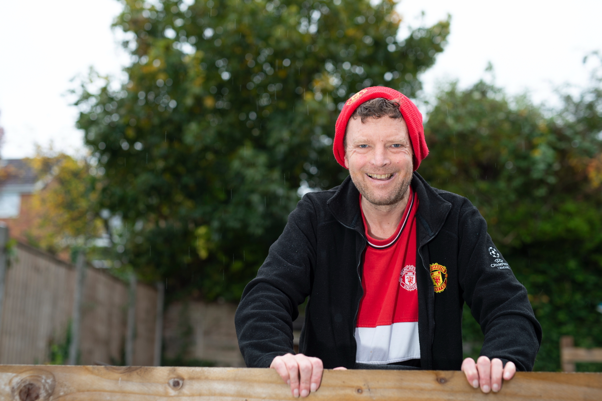 PWS Paul Outside Man U supporter